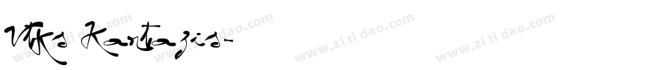 Vtks Kartazis字体转换